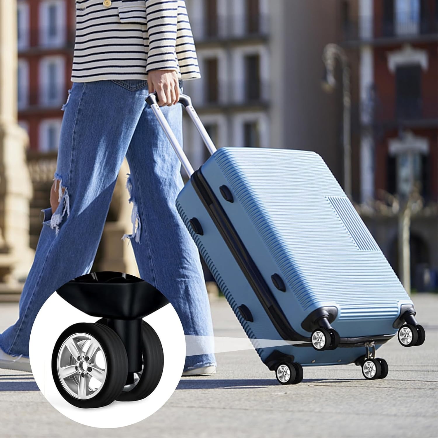 Sillikon Luggage Wheel Cover